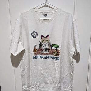 Uniqlo Murakami Radio Cat T-Shirt - White